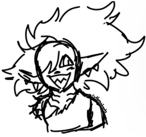 Mako Bust Sketch Mako Bust Sketch